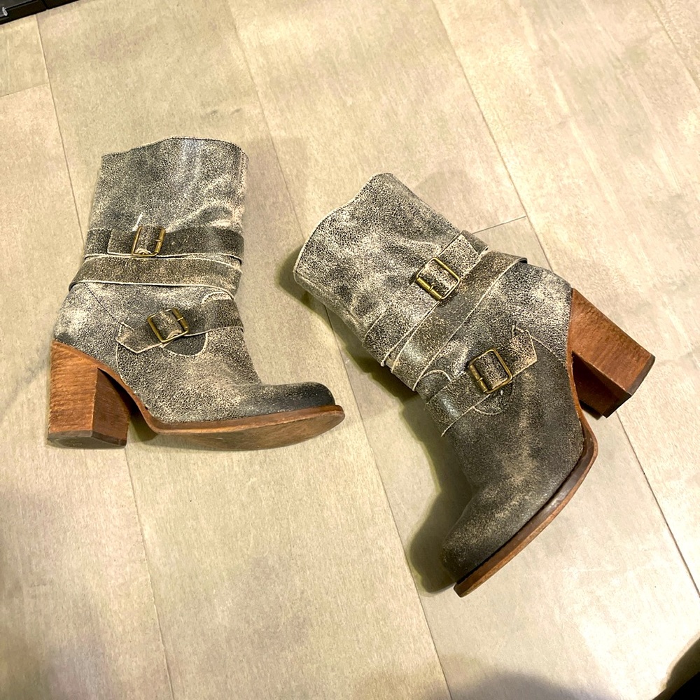 Charles David moto booties